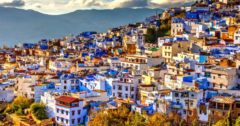 Chefchaouen: Modré město