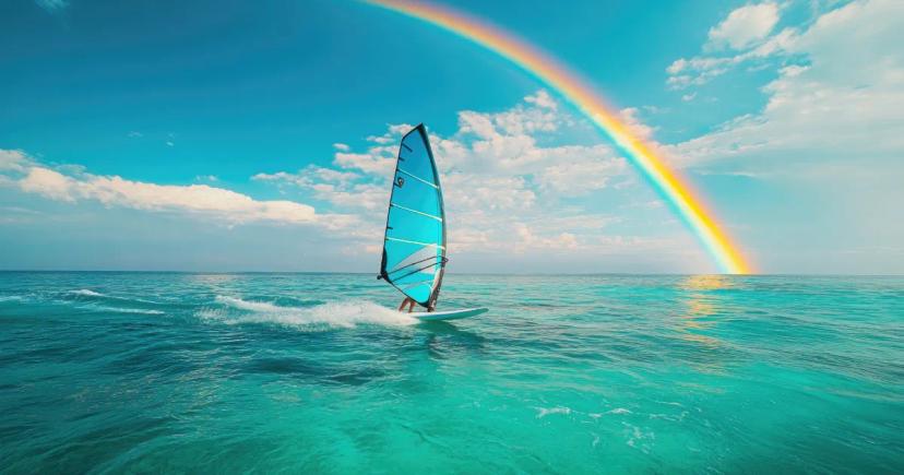 Windsurfing na Rhodosu